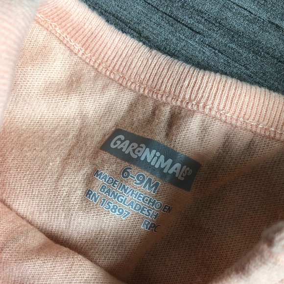 Baby girl mixed brand 2 piece lot•short sleeve top & leggings “future is bright” - Picture 4 of 5